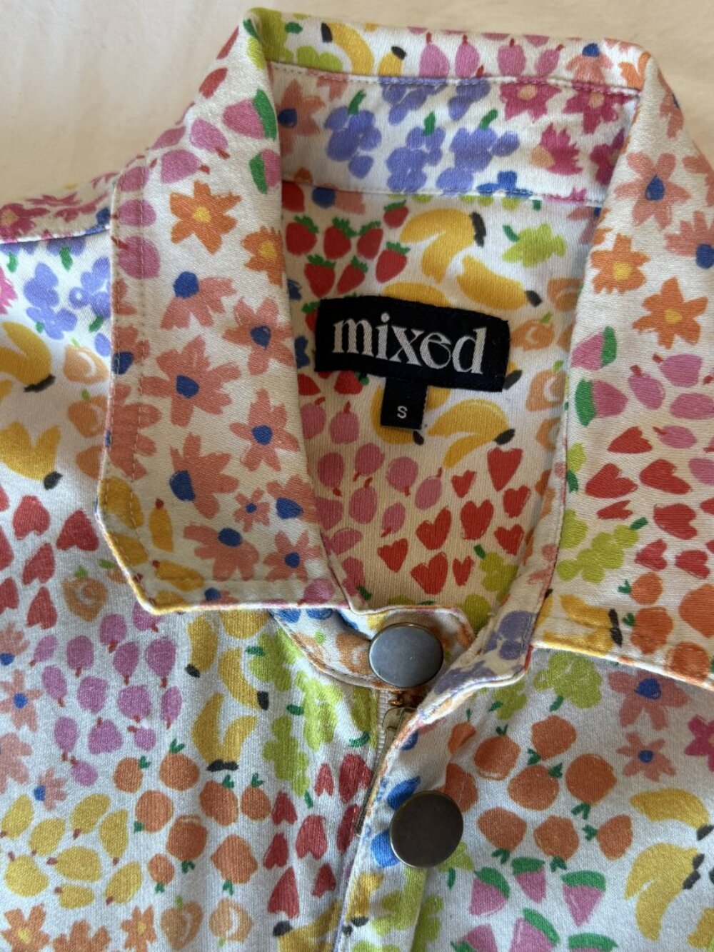 Jumpsuit floral & fruit print Mixed by Nasrin - Picture 4 of 8